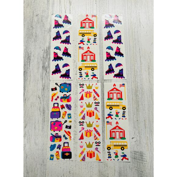 Vintage Lot of Mrs. Grossman Sandilion Stickers Animals holiday scrapbook - Picture 9 of 12